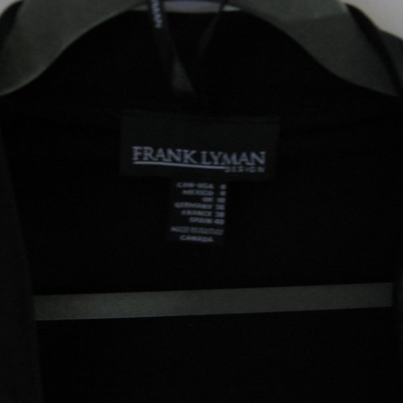 Frank Lyman Black and White Bolero - Picture 3 of 4